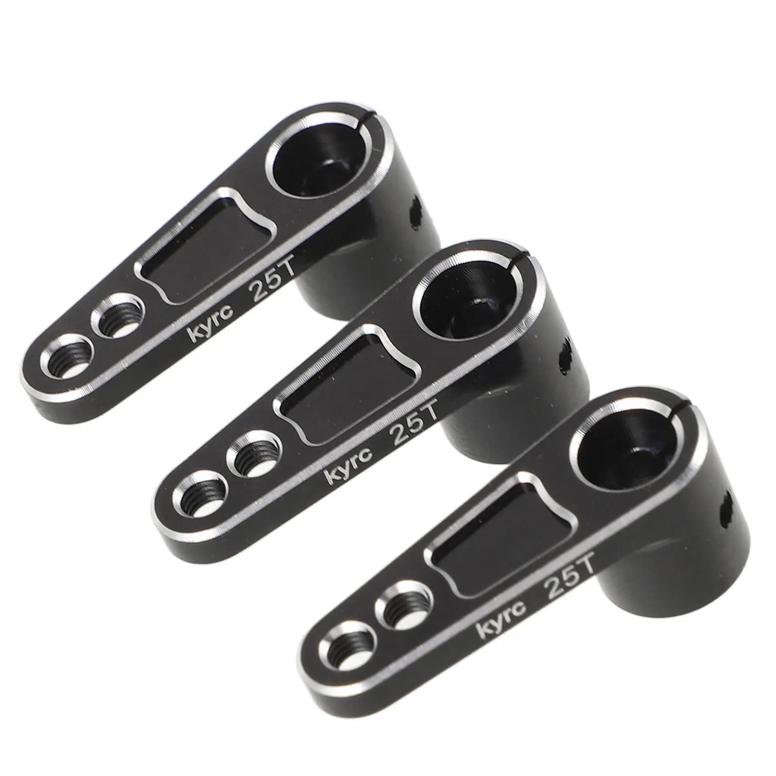 3 Pezzi Braccio Servo per Auto RC in Metallo Robusto, Asta di Sterzo per Aeroplano RC, Accessorio di Ricambio per Riparazione Aeroplani Telecomandati