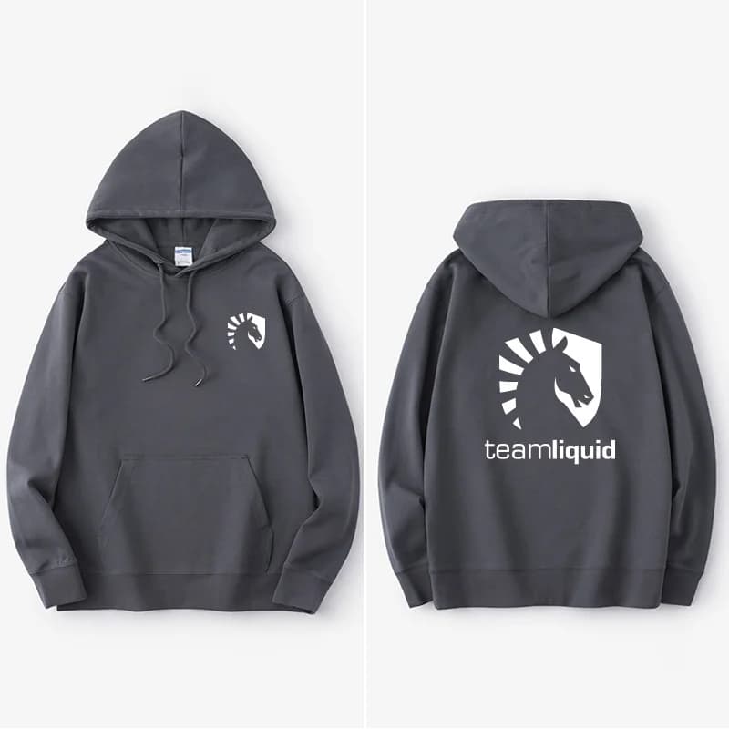 Team Liquid Hoodie Sweatshirt Loose Unisex Couple's Clothing Cotton Bohemian Sweet Style Long Sleeve Printed Hoodie for Men A...