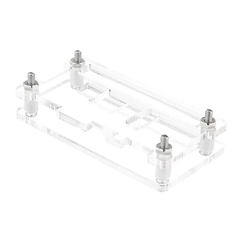 A75Q-For Raspberry Pi RP2040-Pizero, transparent acrylic case, spare parts for acrylic protective enclosures
