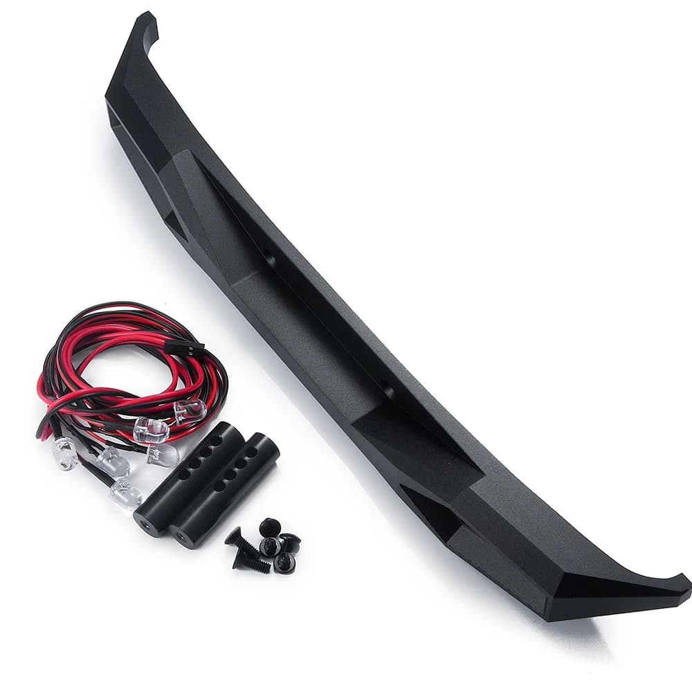 RCGOFOLLOW Paraurti Anteriore RC Parte di Auto Durevole Rc Paraurti Anteriore Per 1/6 SCX6 Crawler RC Parte di Aggiornamento RC Accessori Auto
