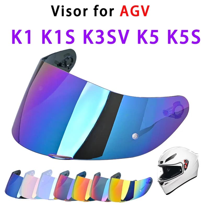 Per AGV K5 K5S K5-S K3SV K1 K1S Compact ST Casco Moto Visiera Lente Scudo Occhiali Full Face Spille Accessori Para Moto Casque