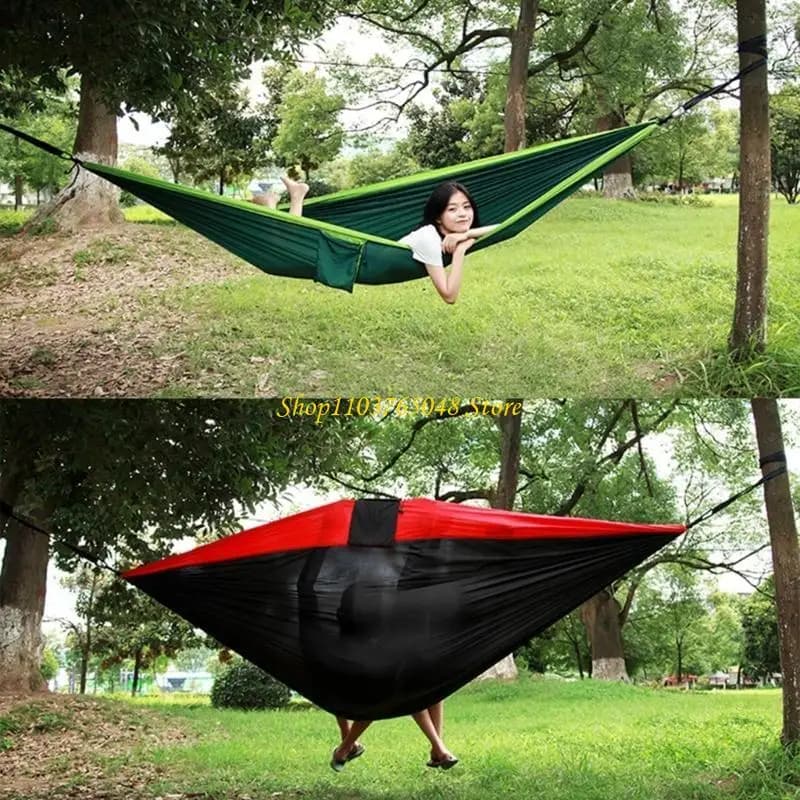 R53E 2 pezzi amache cinghia sospensione nylon resistenza amaca cintura corda da viaggio esterna altalena albero