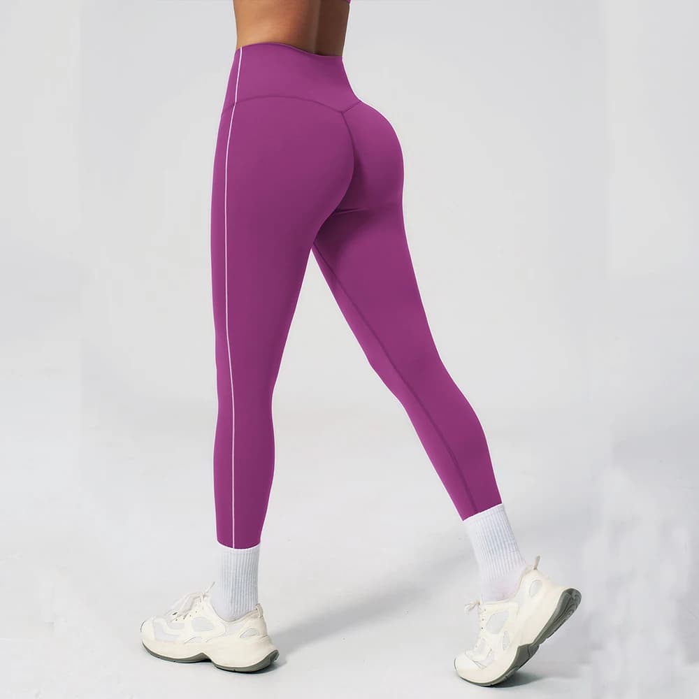 Leggings Yoga a Vita Alta da Donna, Push-Up, per Fitness, Corsa, Ciclismo, Sollevamento Fianchi, Pantaloni Yoga Altamente Elastici, Leggings da Palestra