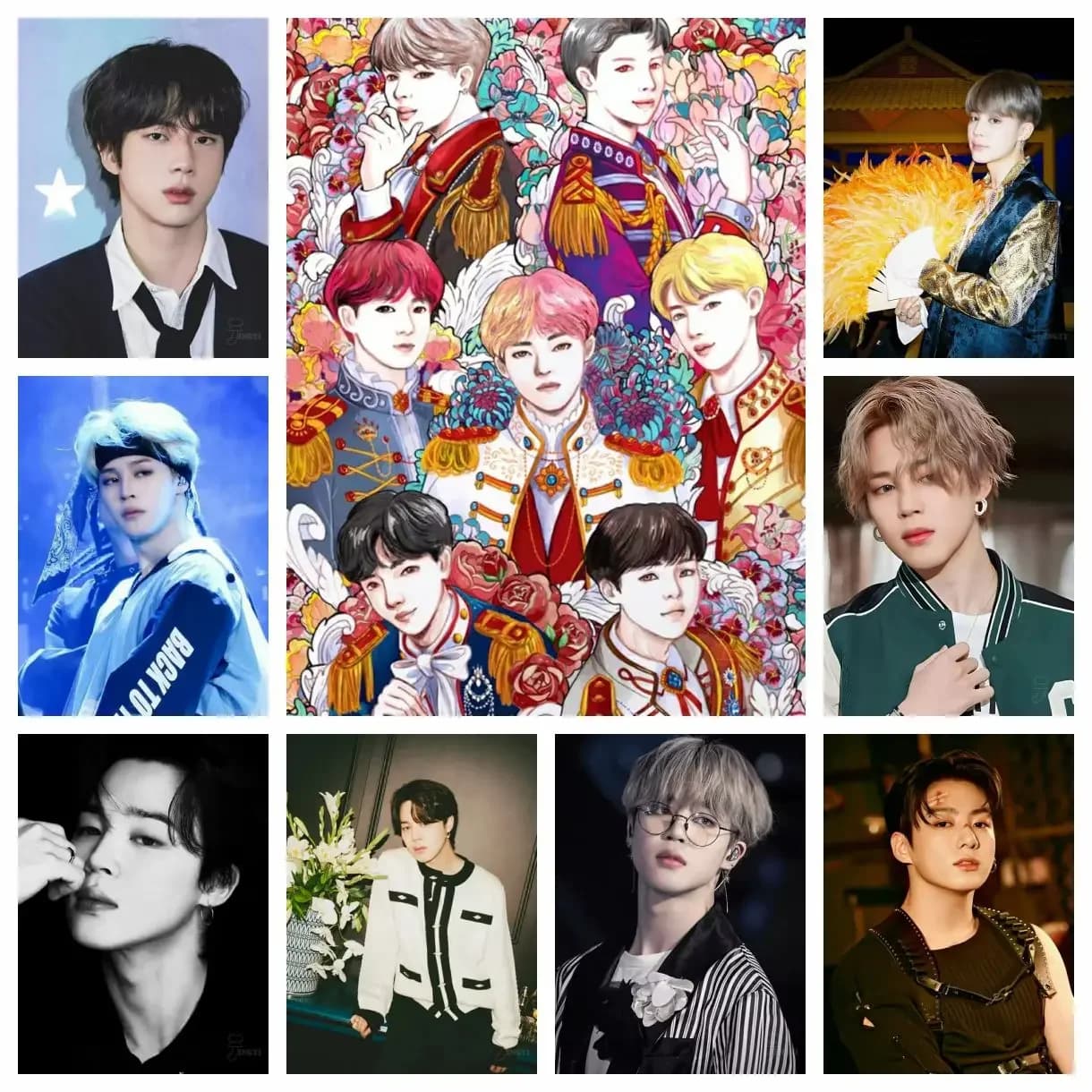 J-Jimin 5D Diamond Painting Hot Kpop Singer Boy Band Picture Round Drill Embroidery Art Cross Stitch Room Decor Handmade Gift