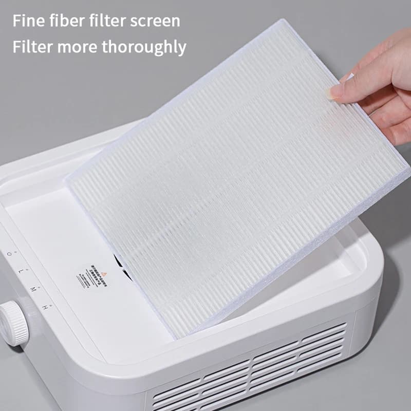 1PC Nail Dust Collector Replacement Filter Nail Vacuum Cleaner Filter Manicure Screen Plate Brushless Nail Dust Extractor Filter