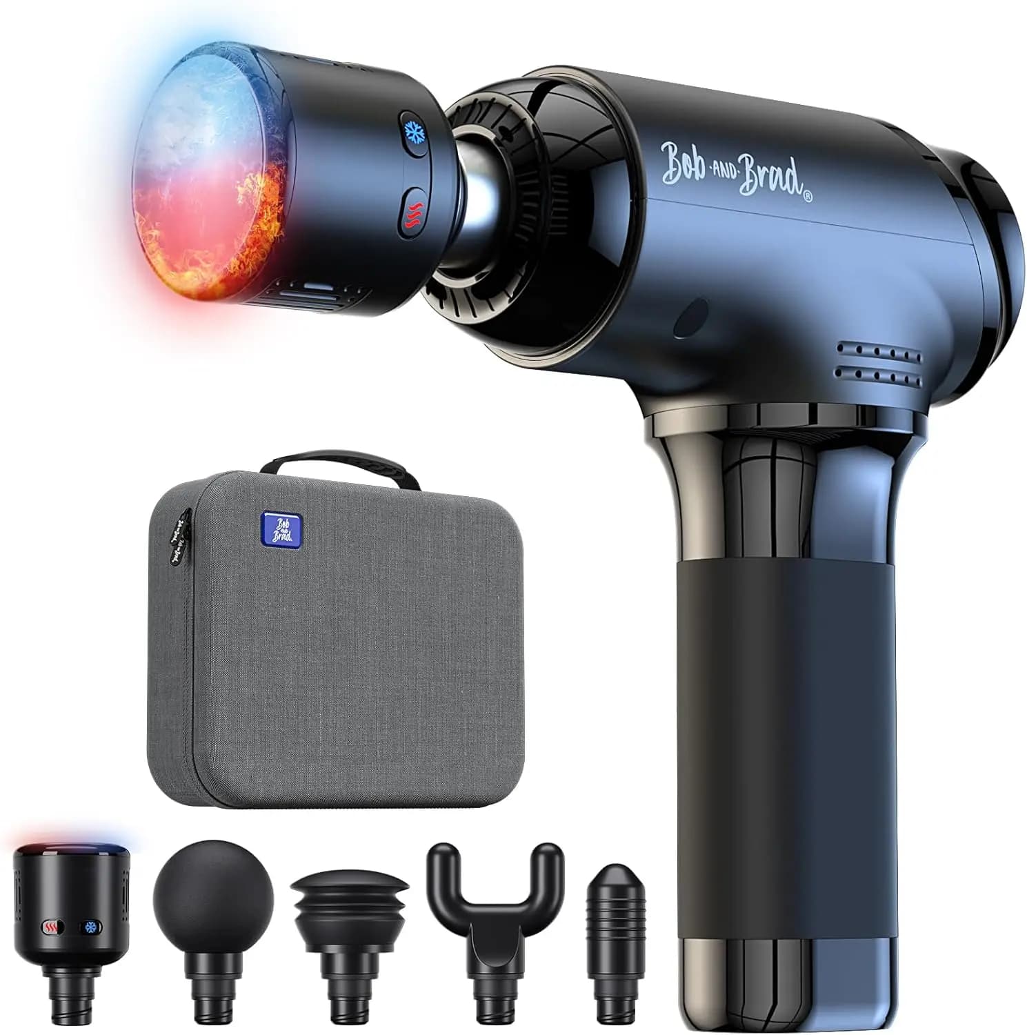 T2 Pro Massage Gun with Warm/Fredd Function, Deep Percussion Muscular Massage for Relieving Pain, Compatible with HSA FSA
