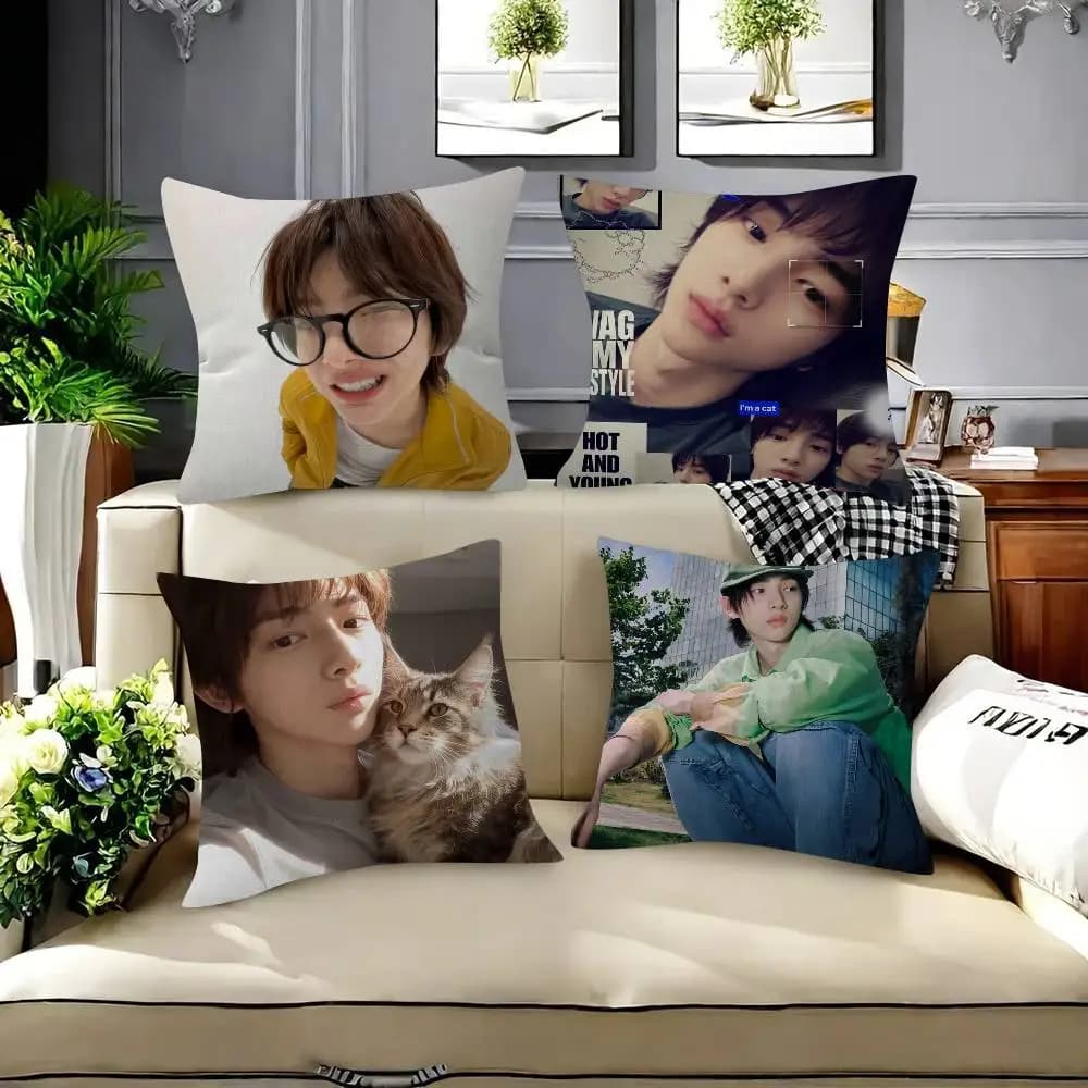 Federa per cuscino Singer JUHOON Idol per camera da letto e soggiorno, federa decorativa per divano