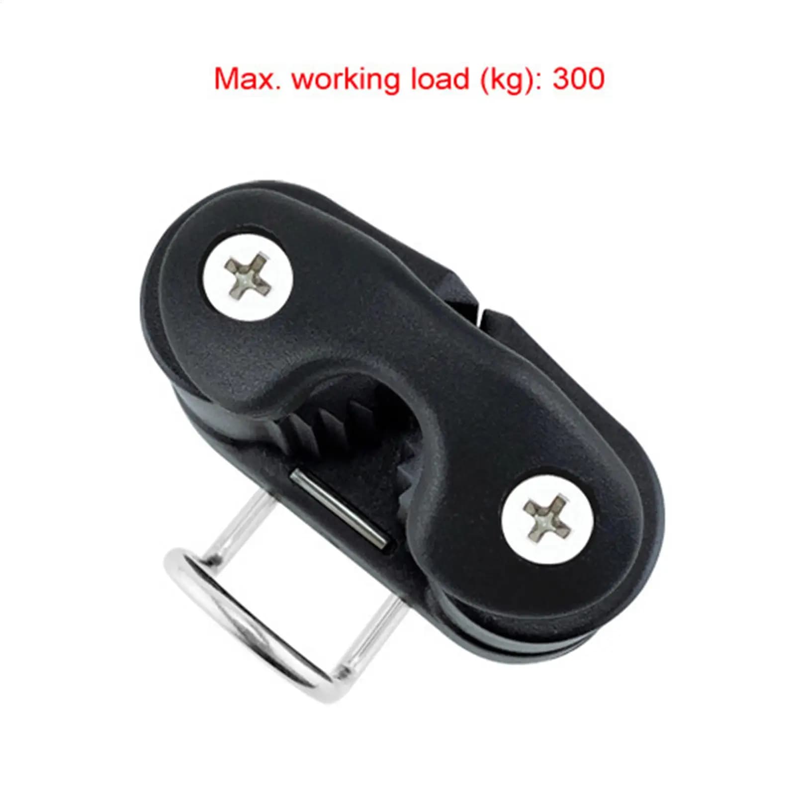 Morsetto a camma in nylon con connettore automatico per attrezzatura da kayak, ormeggio di barche, yacht, gommoni, canoe e paddleboard