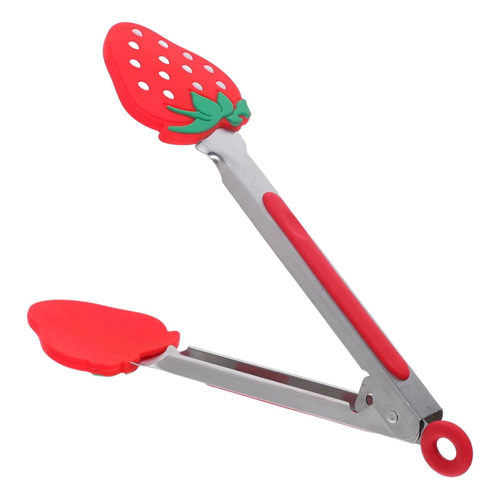 Non Scratch Silicone Tip Stainless Steel Food Tongs Heat Resistant Locking Heavy Duty for Bbq Cooking Grilling Air Fryer Salad