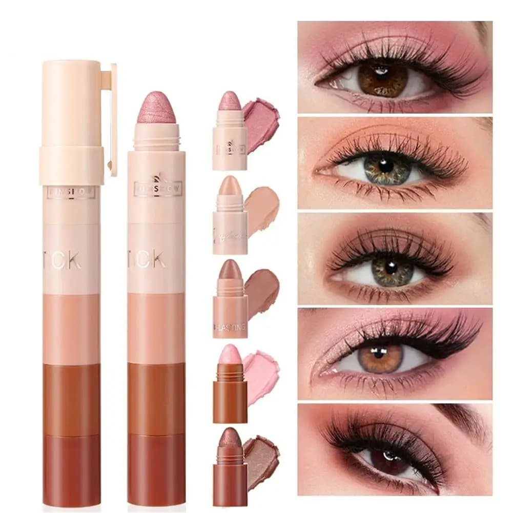 Umbrella Stick 5 in 1 Glitter Sliding Pens Finishing Umbrella Liner Combinations Umbrella Pen Makeup Tools