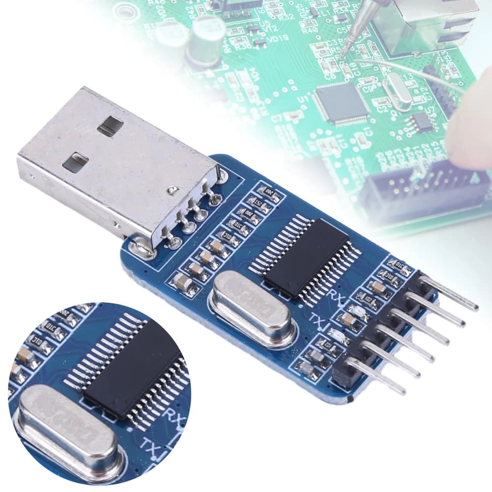 PL2303 USB To TTL Converter Module with Auto Reset USB To Serial Adapter Upgrade Programmer Download Board for Arduino