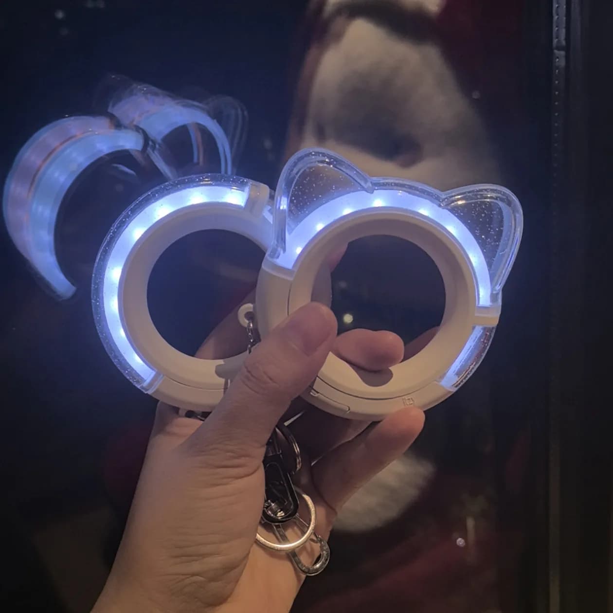 SKZOO Stray Kids Nuovo Mini Portachiavi Luminoso, Charm per Borsa Luminoso e Carino, Accessorio Ufficiale per Concerti ITZY