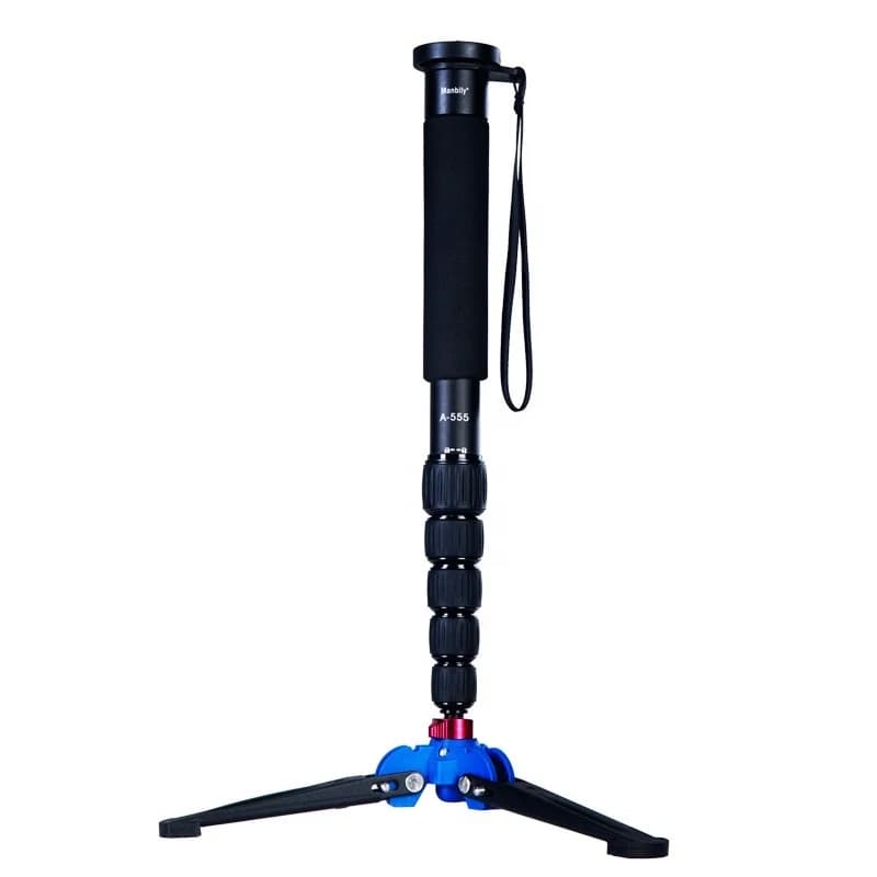 Professional Factory Monopod Holder Trekking Pole Aluminum Alloy Stand Portable Tripod for Monopod
