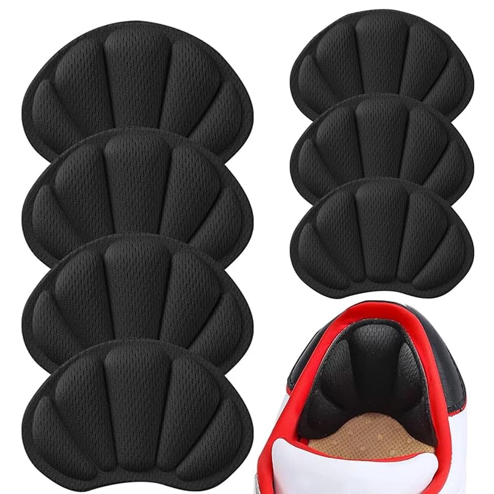 2/6 Pezzi Adesivi Protettivi per Tallone, Cuscinetti Anti-Usura, Patch per Scarpe Sportive e Sneaker, Prodotto per la Cura del Tallone