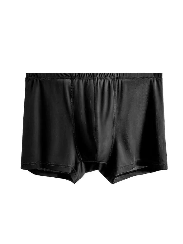 Intimo da uomo. Realizzato in puro cotone, boxer. Ghiaccio: materiale di seta, comodo e traspirante. Per adolescenti. Liquidazione -