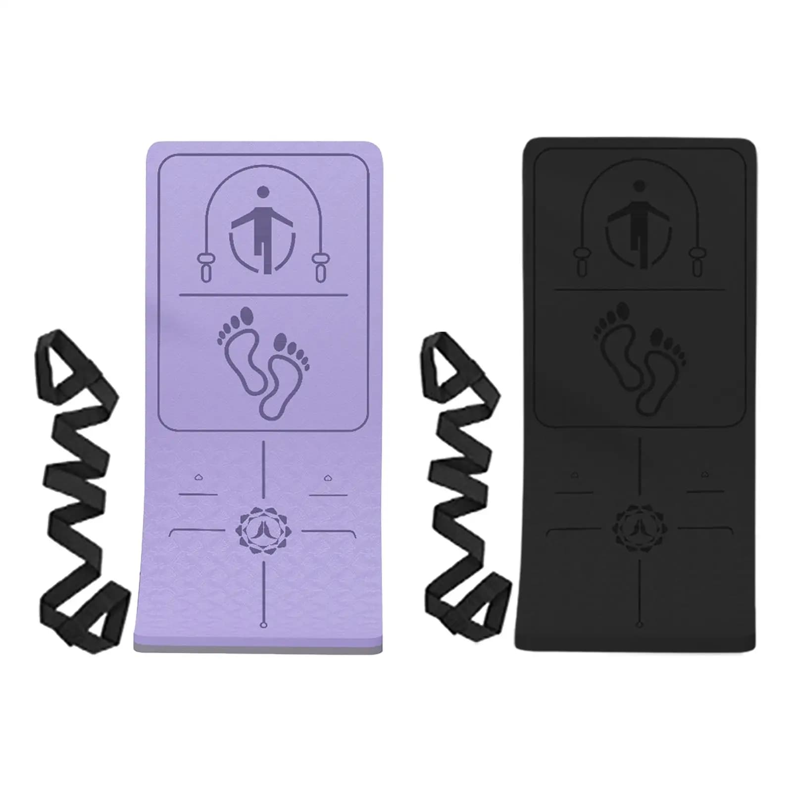 Jumping Rope Jumping Mat Shockproof Jumping Mat for Floor Protection Outdoor Yoga Mat