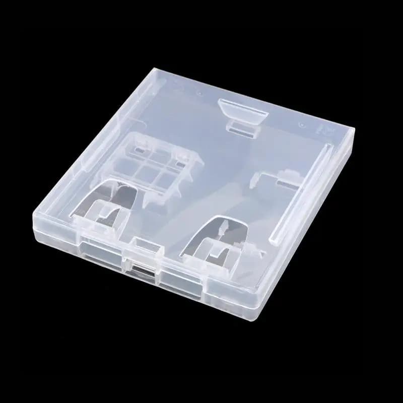 NUOVA Scatola Porta Schede di Gioco in Plastica, Custodia Protettiva Trasparente per Switch NDS NDSL NDSi 3DS 2DS
