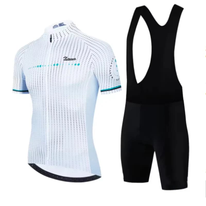 XAMA- Collection of cycling sweatshirts Collection of cycling shorts 20D New Summer Men's MTB Ropa Cycling Short Sleeved Cycling Jersey