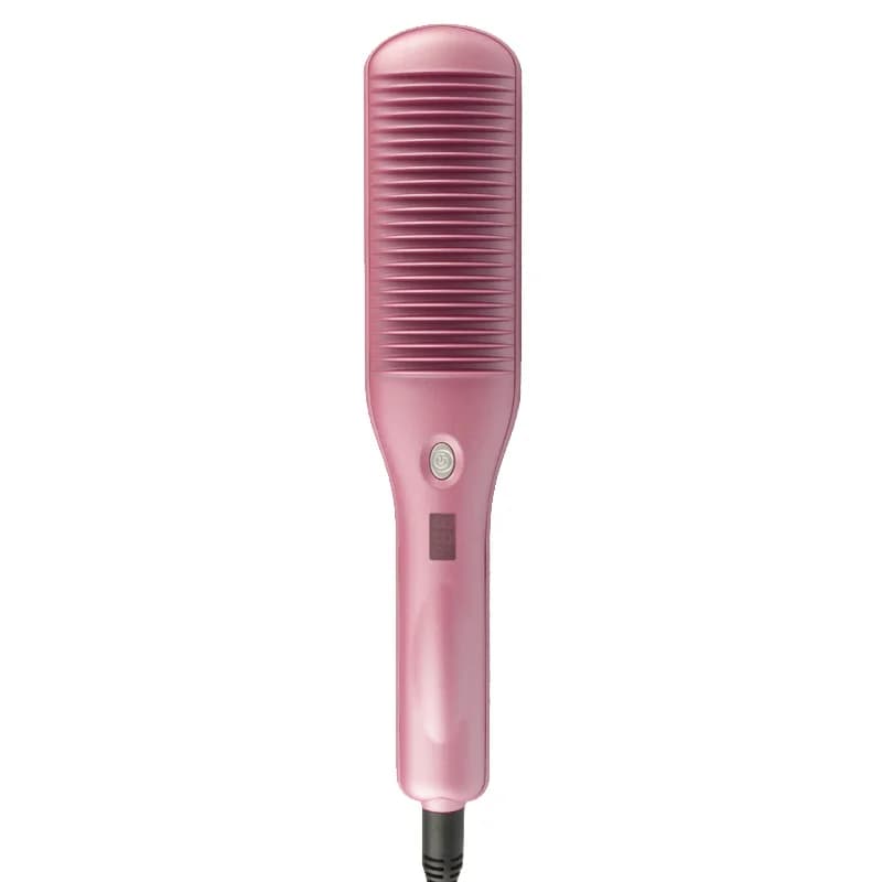 Professional Fast Heating Hair Brush 2 in 1 Hair Straightener Comb