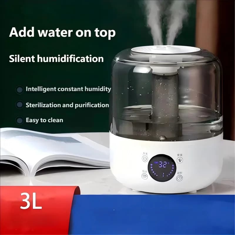 HOMEFISH CK2 Spray aroma diffuser for professional silent humidifier plants of great capacity from 3 liters with remote control timer