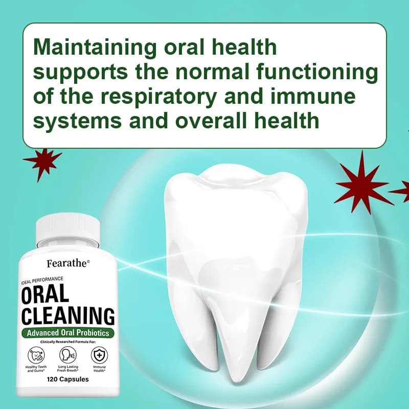 Probiotici orali - Pulizia orale Previene la carie dei denti per l'alitosi, supportano la salute dei denti e delle gengive, salute immunitaria