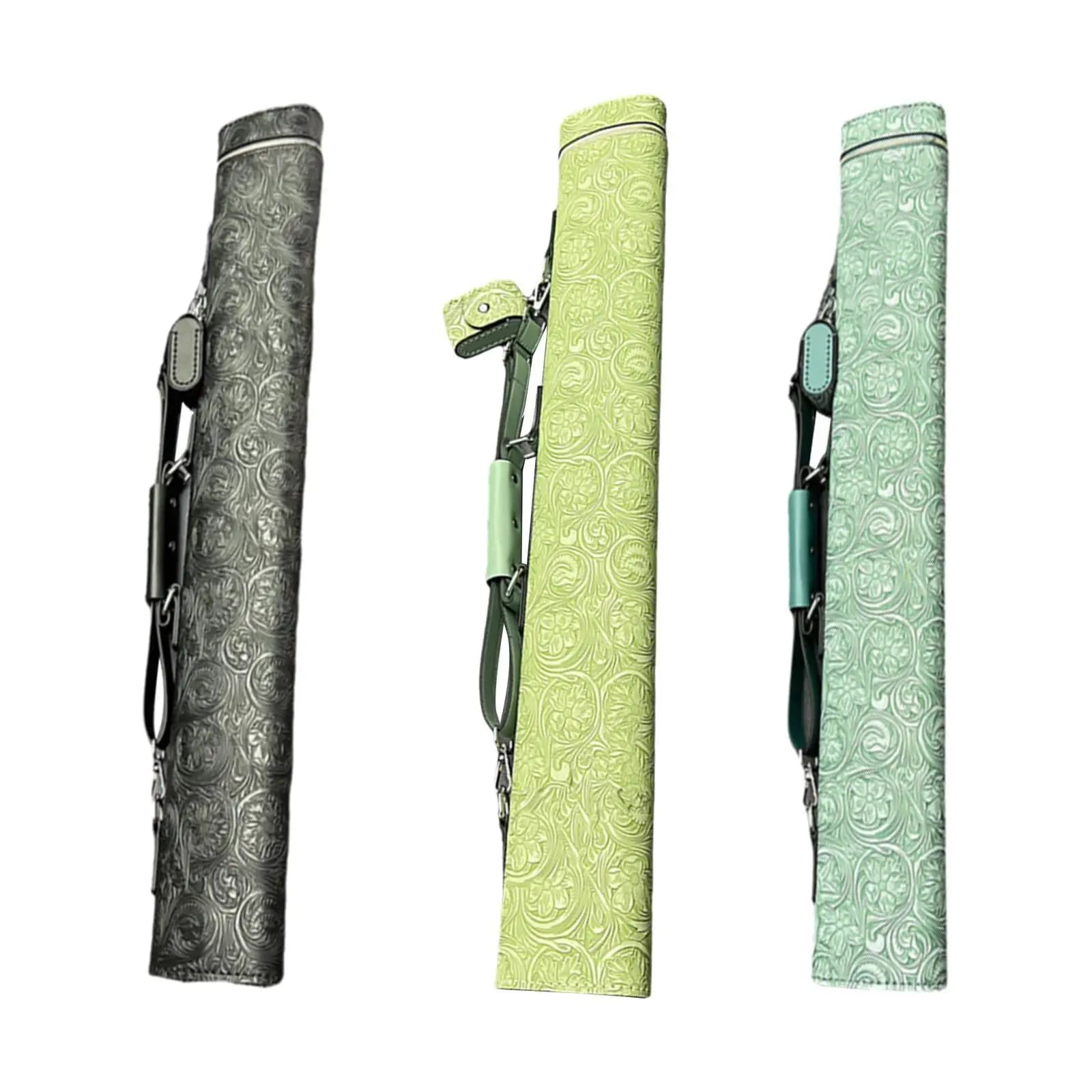 Billiard Stick Carrying Case Pool Stick Case 4 Holes Anti Scratch Compact Professional Pool Cue Bag Storage Carrying Bag