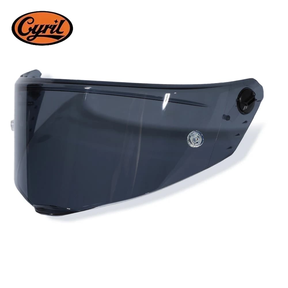 CYRIL Motorcycle Helmet Visor for FF352 R1 R1-Pro UV Protection Glare Reduction Tinted Visor High Definition Clear Visor