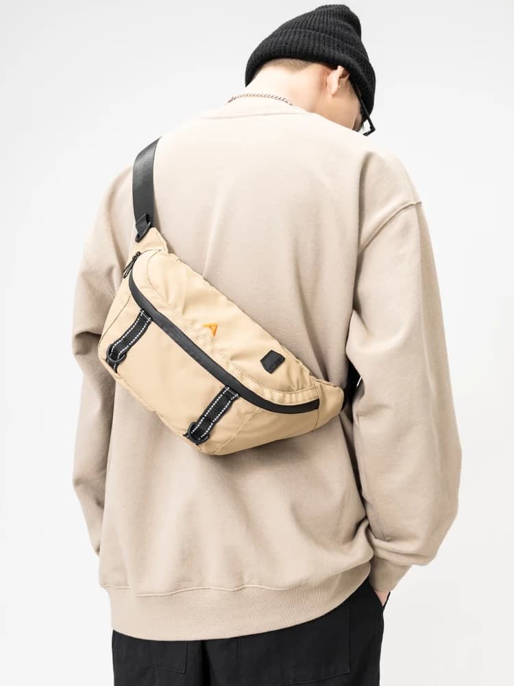 Casual Street Style Crossbody Bag Unisex Sport Waist Pack Single Shoulder Bag Small Backpack for Men And Women