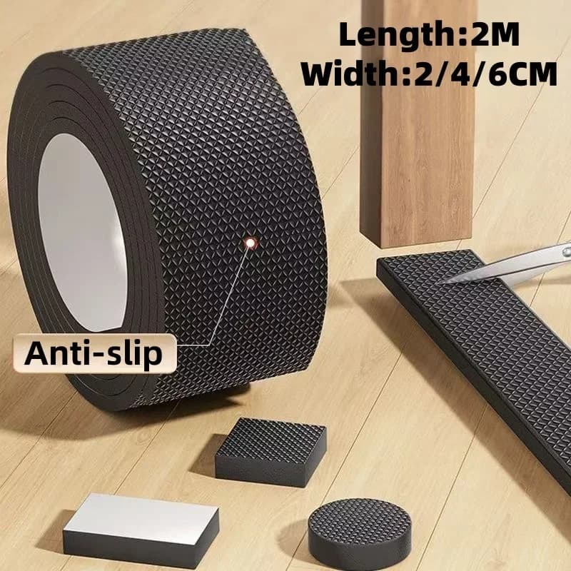 Non Slip Furniture Pads Self Adhesive Rubber Furniture Leg Protectors Heavy Duty Floor Protectors for Chairs Tables Sofas Floors