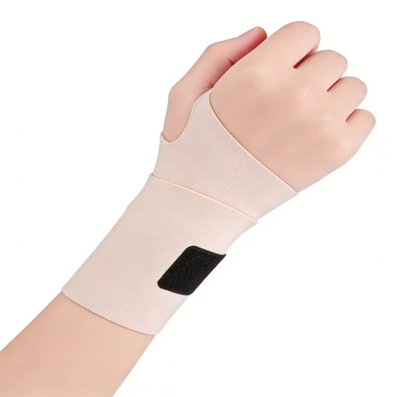 1 Pezzo Supporto per Polso Regolabile Elastico Traspirante Non Stifante Compressione per Protezione da Distorsioni e Supporto della Guaina Tendinea Unisex