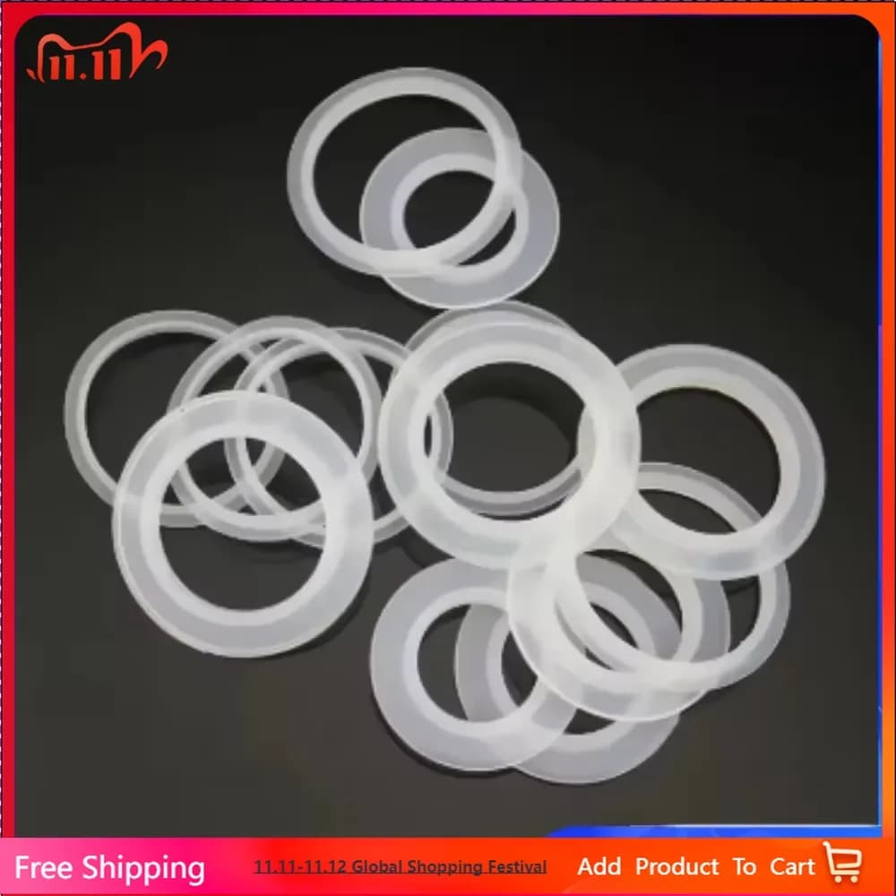 1pc Basin Drain Ring Silicone Ring Gasket Replacement Bathtub Sink Pop Up Plug Cap Washer Seal Home Plumbing Parts Accessories