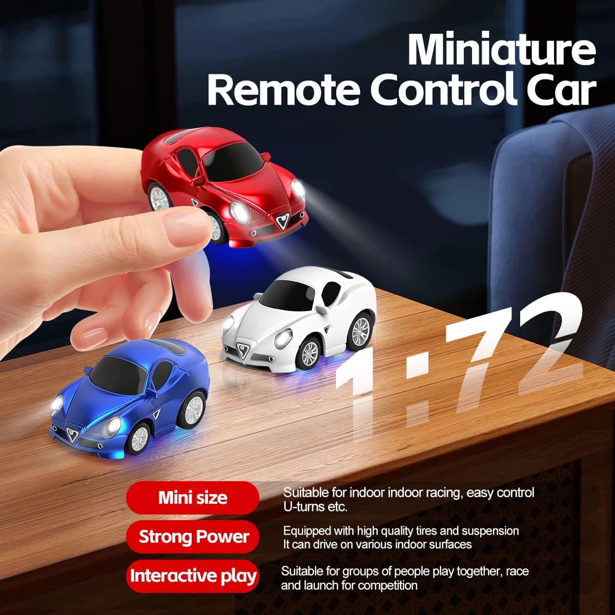 Nuovo WLtoys 1:72 Mini Auto telecomandata 2.4G Quattro ruote motrici Auto telecomandata Q7201 Wireless Drift Racing Modello Ragazzo Giocattolo Regalo