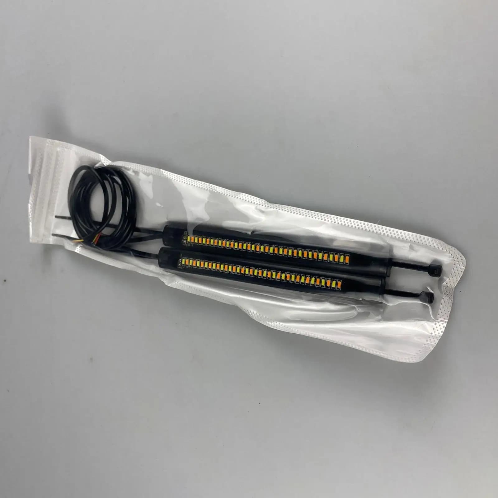 Striscia LED Universale Flessibile per Moto, Indicatore di Direzione Ambra per Illuminazione Posteriore