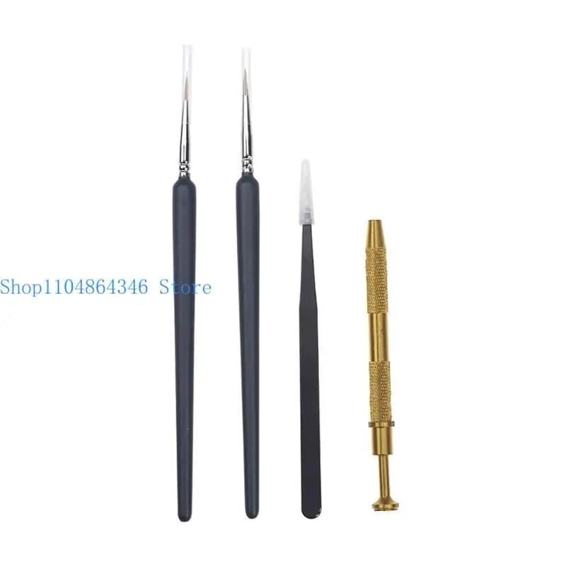 652F Mechanical Keyboard Lube Pen Tool Switch Stem Puller IC Claw Holder for Cherry