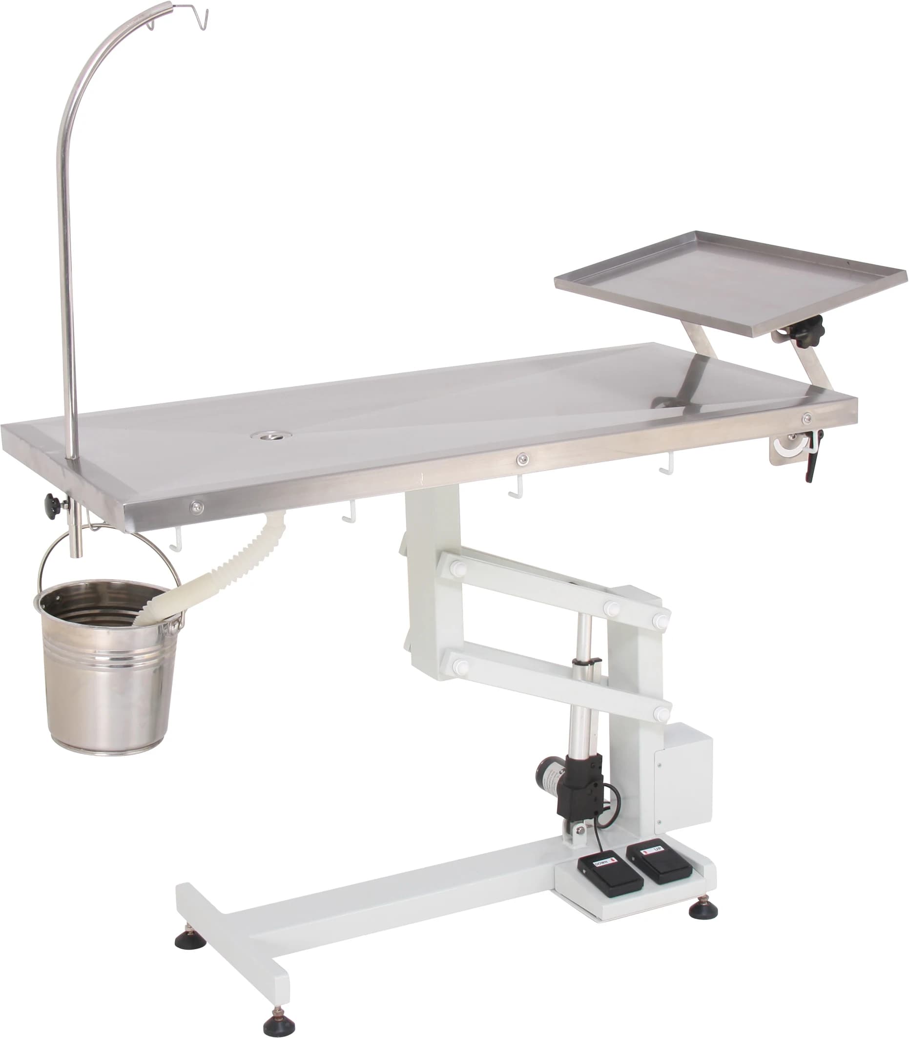 FT-871E-T Electric Veterinary Operating Table with Tray Cards for Clinics