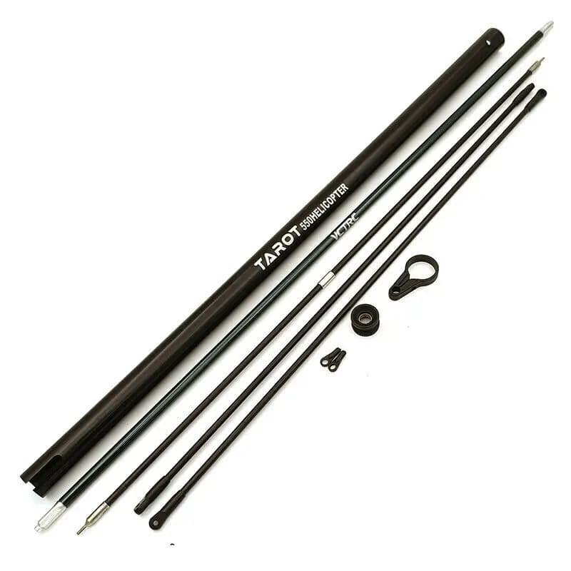 RC 550 Torque Tube Coda Servo Rod Tail Boom Brace per elicottero Trex 550