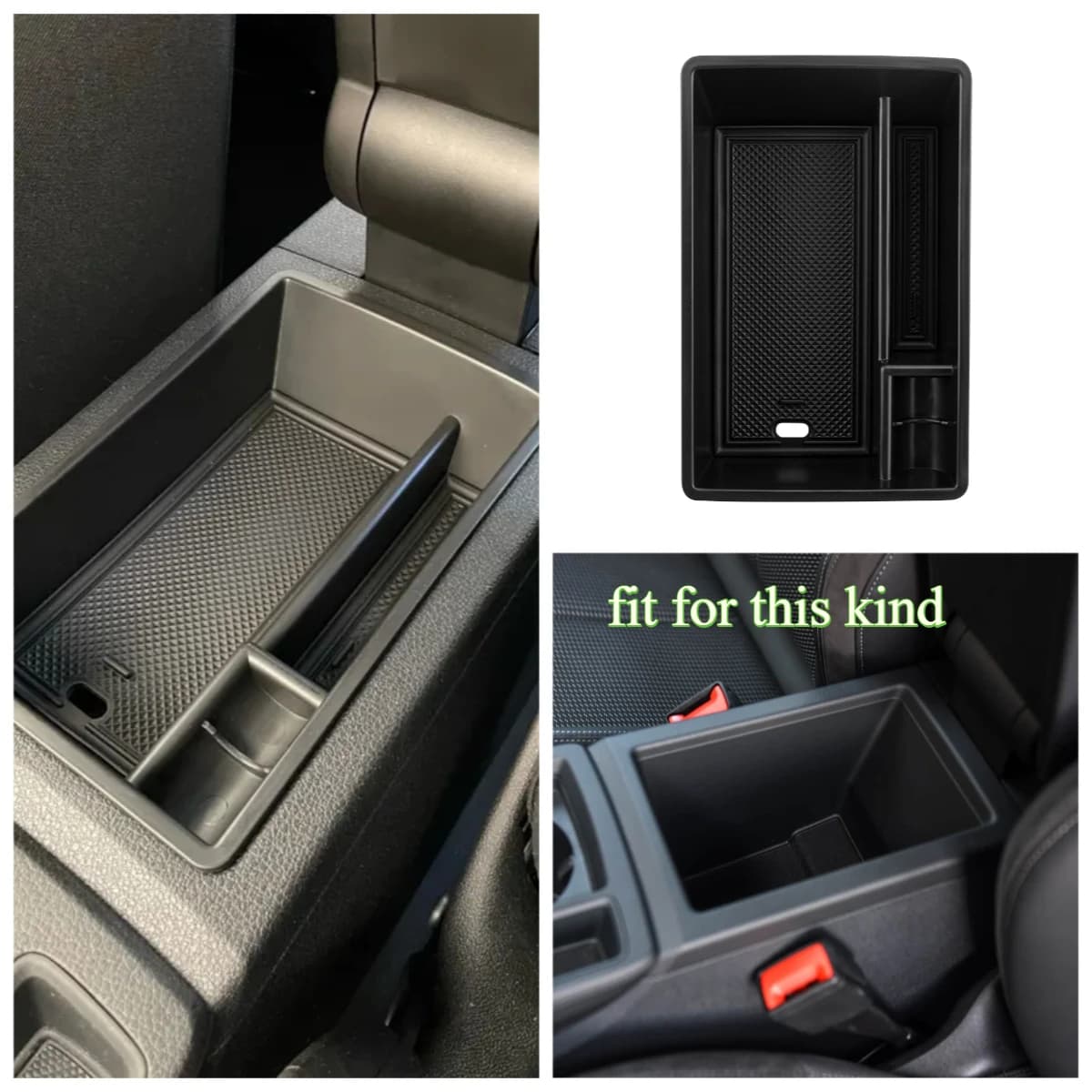 Per Audi Q3 F3 Sportback 2019-2023 Q3 F3 2024 2025 Auto Bracciolo Scatola Vassoio di Immagazzinaggio Stivaggio Caso Contenitore Organizzatore Accessori