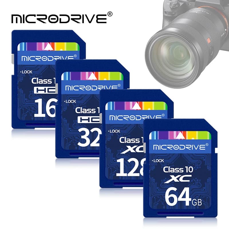 SD card for camera HD 4K 128 GB 16 GB 64 GB 32 GB SD 4K flash camera USB flash drive SD cards Class 10 for camera