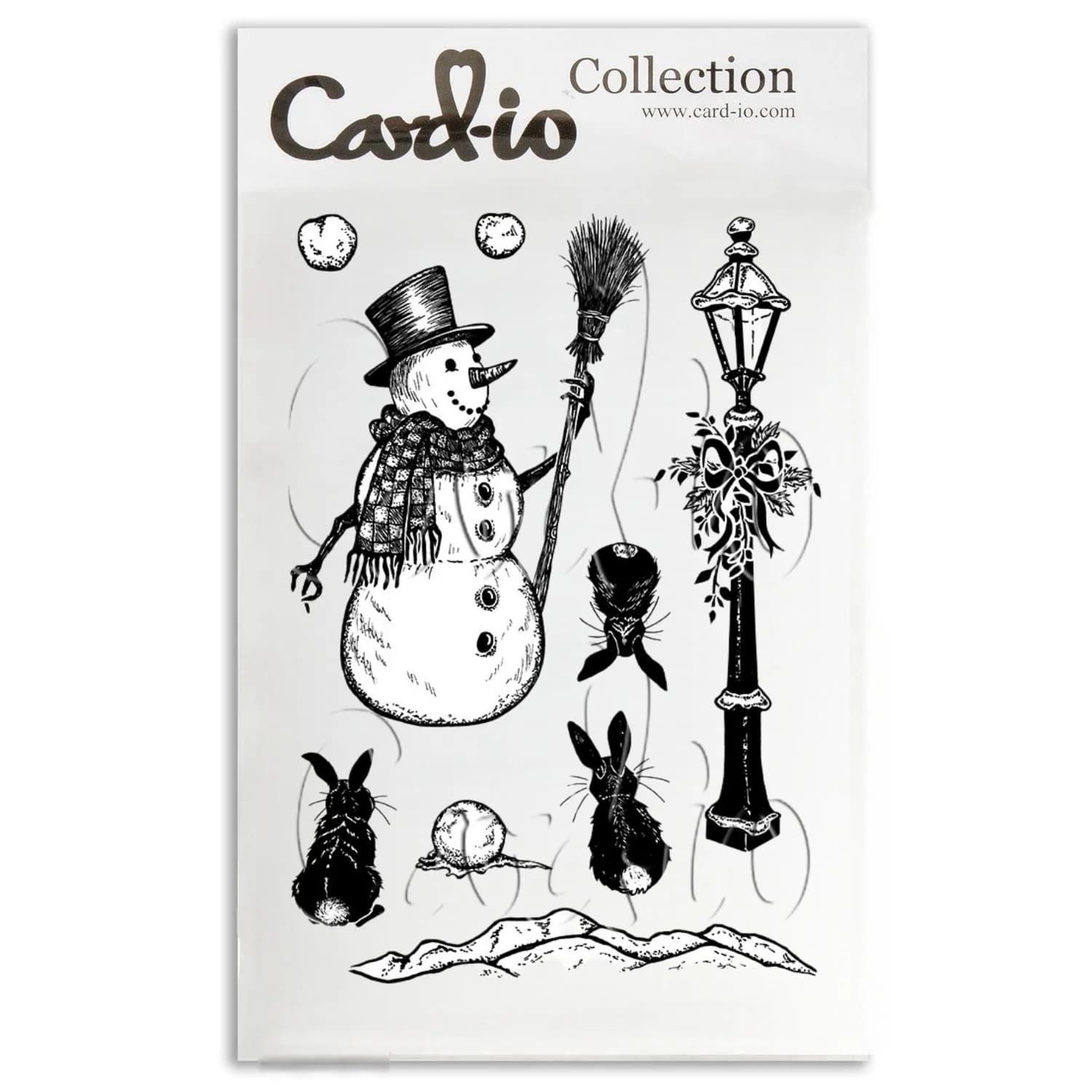 Seasonal Sweep Christmas Snow Clear Stamps Stencil for DIY Making Card Scrapbook Embossed Paper Stamps Supplies July 2026 New