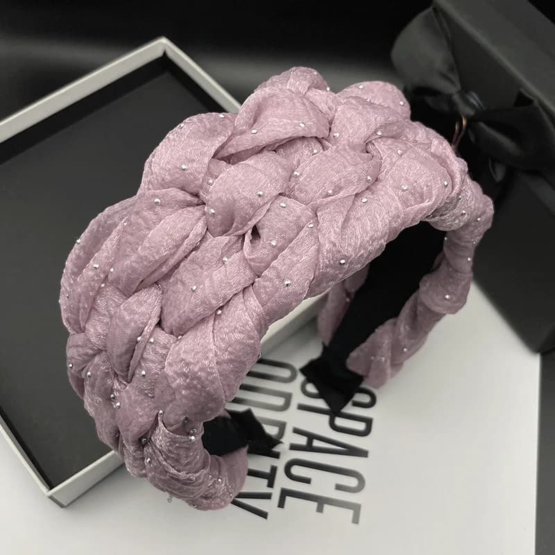 Super wide hair band, high quality mesh band for women, breathable summer band, new band to cover hair