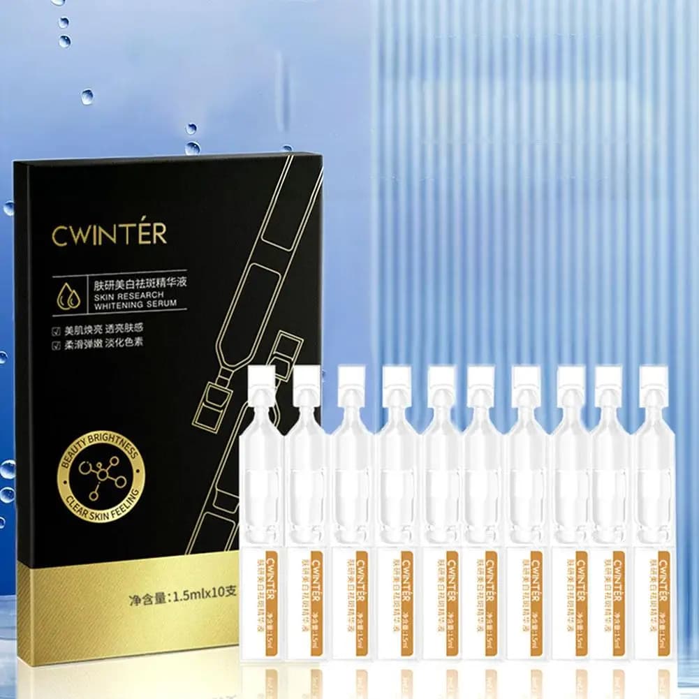 Nicotinamide, Vitamin C Face Serum Deep Nourishment Collagen Wrinkle Essence Moisturizing Firming Lifting Skin Care 10/20pcs