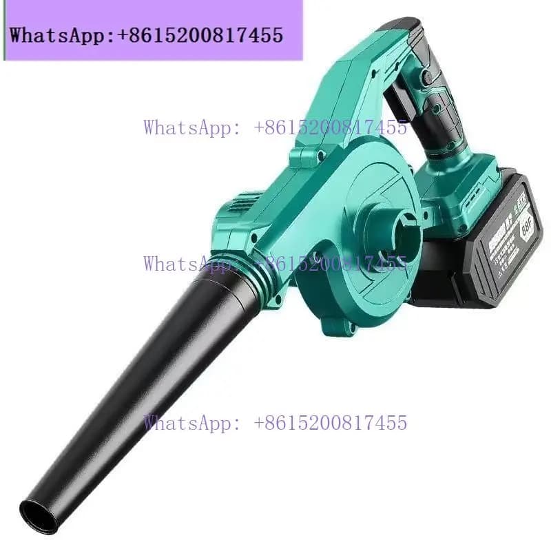 High Power Blowing Gun, Rechargeable Industrial Blower, Wireless Powder Vacuum Cleaner