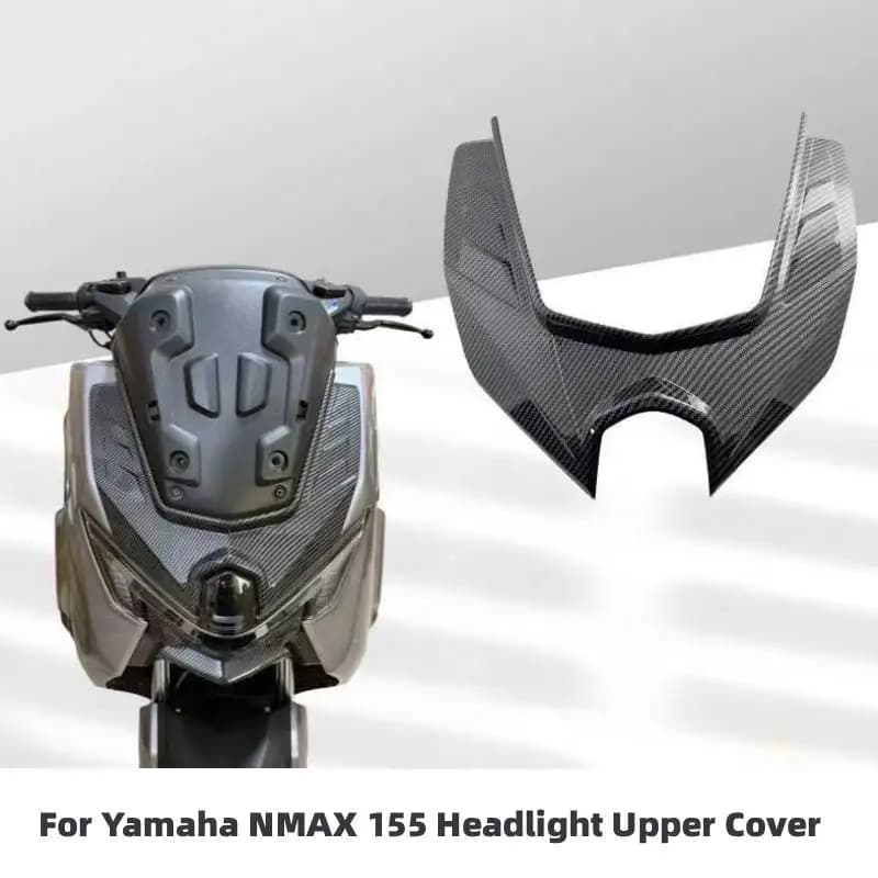 For YAMAHA NMAX 155 V3 2025 Motorcycle Front Fairing ABS Headlight Upper Cover Panel Trim Scooter Body Accessory