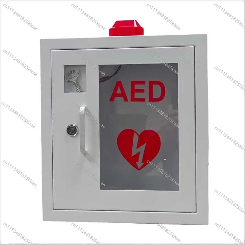 For Storage Box Cardiac Defibrillator AED First Aid Kit AED Automatic Defibrillator Storage AED Wall Cabinet