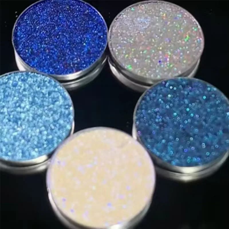 DE'LANCI Ombretto in polvere Self Set Palette Matte Shimmer Chameleon Ombretto Gotico Smokey Trucco occhi duraturo ad alta colori