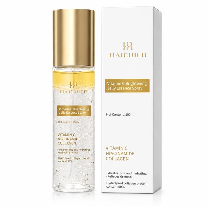 Vitamin C PDRN Moisturize Essence Spray 100ml Collagen Niacinamide Hydrate Relieve Dry Skin Portable Daily Makeup Travel Care