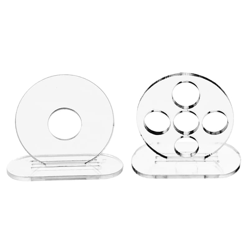 Esercitatore per colpi di biliardo trasparente per allenatore di aste da biliardo 1/5 fori Dispositivo di allenamento per colpi di stecca da biliardo Accessori da biliardo
