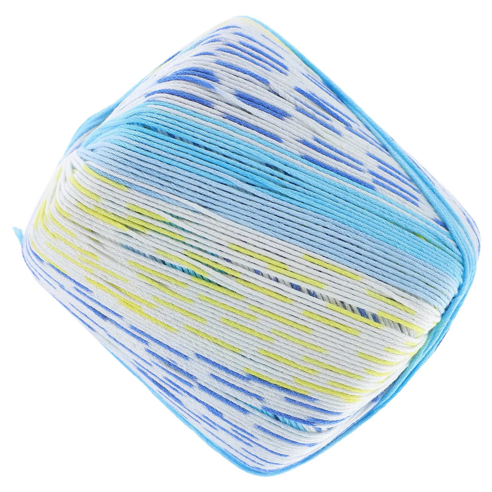 Soft Cotton Crochet Yarn 1 Roll for DIY Knitting Crochet Projects Handmade Crafts Embroidery Home Decor Scarves Blankets