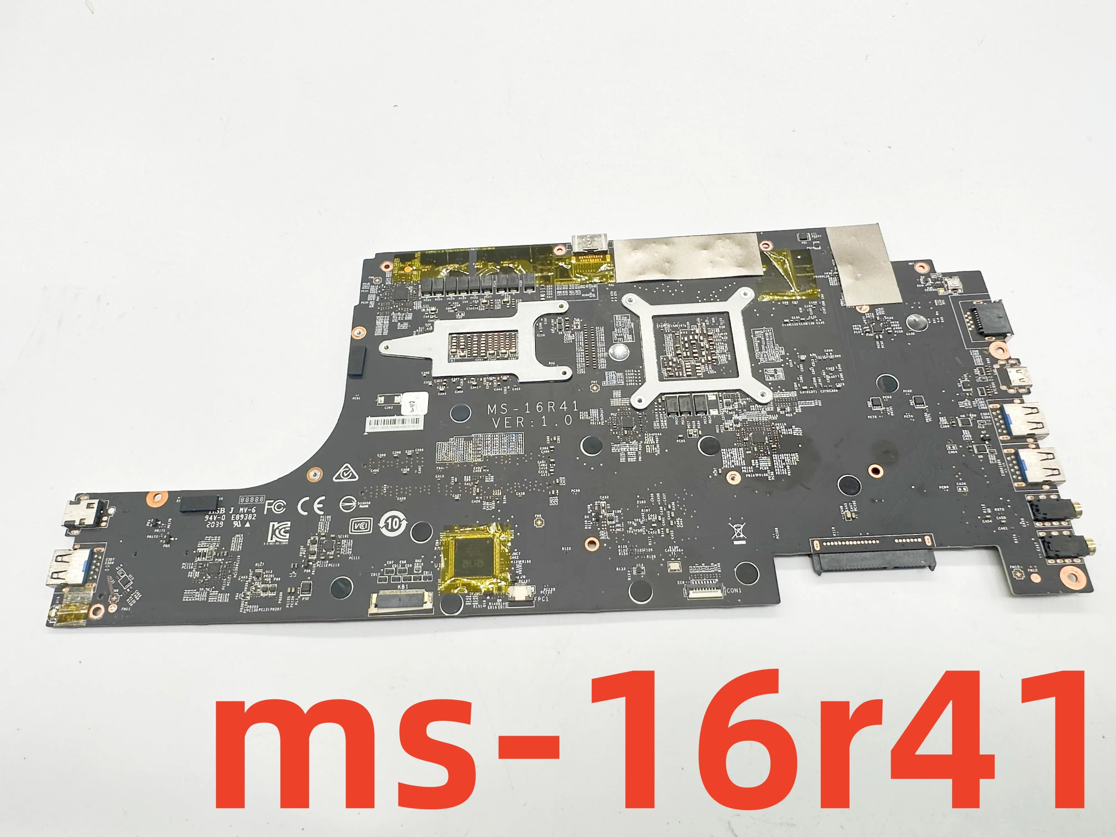 Scheda madre per scheda madre del computer portatile MSI GF63 MS-16R4 MS-16R41 con i7-9750h i5-9300hq i5-10500hq e gtx1650m test ok