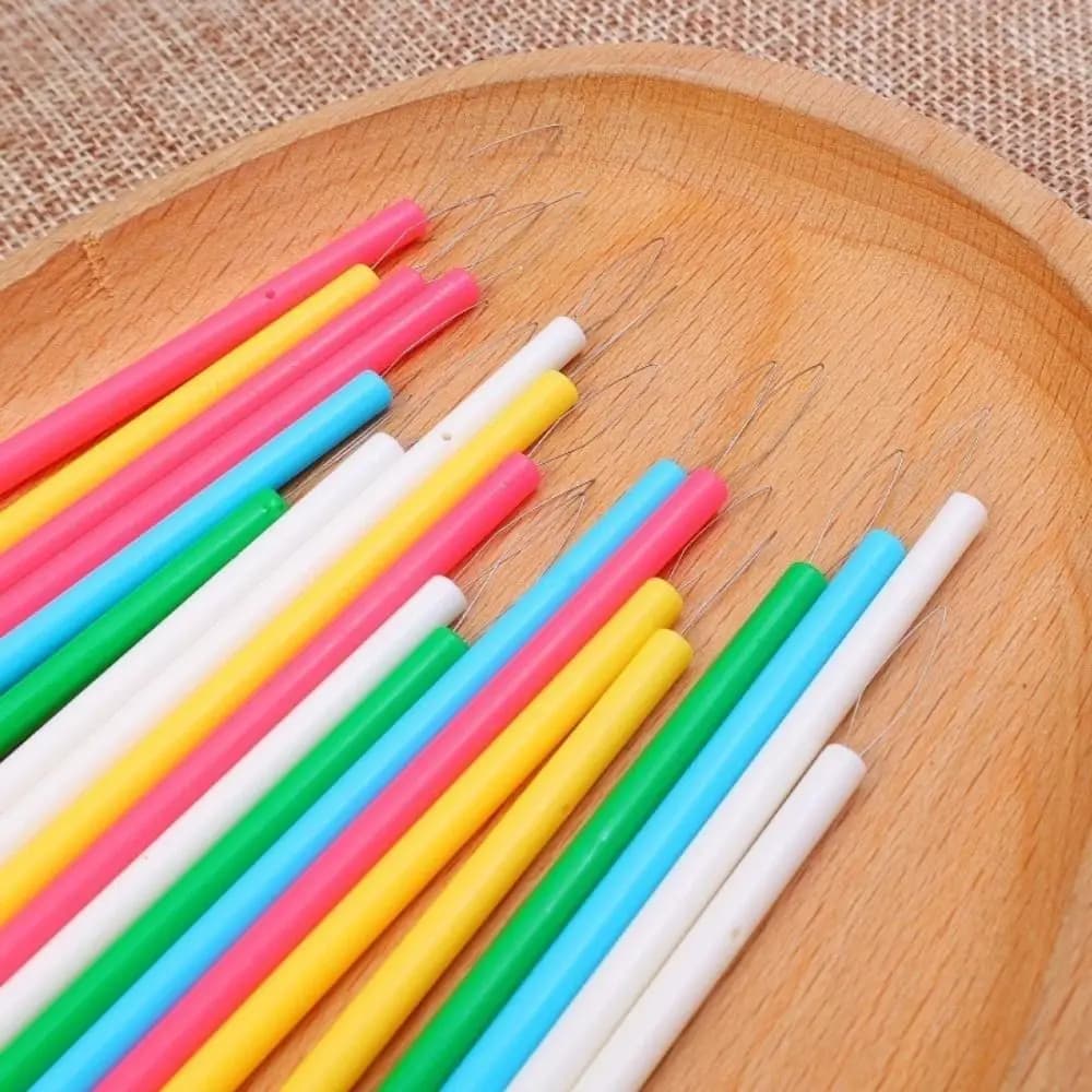 10Pcs Needlework Threading Needle Threaders Sewing Accessories Multifunctional Hand Sewing Special Tools Long Handle